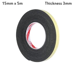 EVA sponge single-sided tape shockproof foam sealant strip 10-30MM car foam pad sound insulation buffer anti-collision foam tape