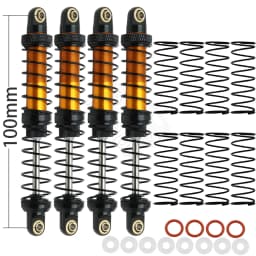 Metal 70mm 80mm 90mm 100mm 110mm 120mm Shock Absorber Oil Damper for 1/10 RC Crawler Car Axial SCX10 AXI03007 RBX10 D90 TRX4