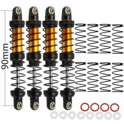 Metal 70mm 80mm 90mm 100mm 110mm 120mm Shock Absorber Oil Damper for 1/10 RC Crawler Car Axial SCX10 AXI03007 RBX10 D90 TRX4