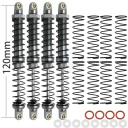 Metal 70mm 80mm 90mm 100mm 110mm 120mm Shock Absorber Oil Damper for 1/10 RC Crawler Car Axial SCX10 AXI03007 RBX10 D90 TRX4