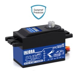 INJORA Metal Gear 14KG INJS014 Digital Low Profile Servo for 1/10 RC On-Road Touring Drift Car Tamiya Kyosho Helicopter Model