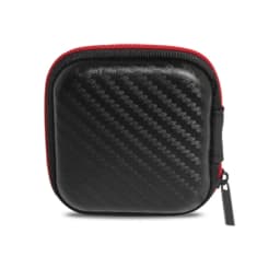 Earphone Storage Bag Square Headset Box Indoor Outdoor Travelling Earphones Storaging Case Accessories with Zipper