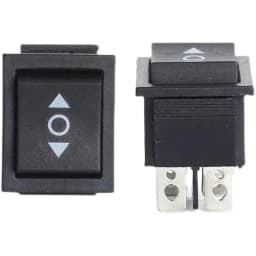 2PCS Self Reset Rocker Switch Momentary KCD4 Power Switch ON-OFF-ON Reset 3 Position 6 Pins 16A 250VAC/ 20A 125VAC