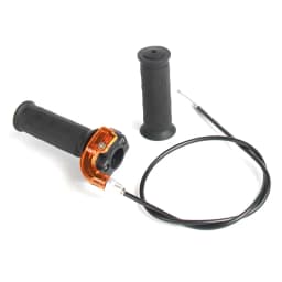 Gas Carburetor Throttle Cable Twist Handle Grips For 2 Stroke 47cc 49cc Mini Moto Dirt ATV Quad Super Pocket Bike