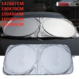 Universal UV Protection Shield Front Rear Car Window Car SunShade Anti Snow Ice Sunshade Sun Shade Visor Windshield Cover Auto