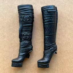 Monster Doll Shoes Boots Sandals Gray Black Brown Yellow White Color Doll Decors DIY Dressing Doll Parts