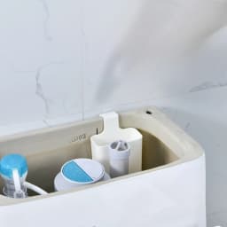 Toilet Solid Dispenser Tank Replacement Part | Plastic, Glam Style, Contemporary Style, No Electricity Needed, Convenient a