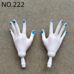 Monster Doll Replacements Hands Feet Legs Elbows DIY Doll Dressing Accessories Colorful Parts for Personality Doll Use