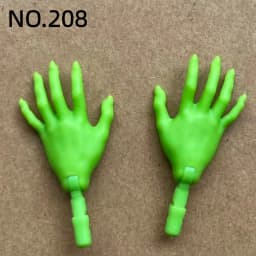 Monster Doll Replacements Hands Feet Legs Elbows DIY Doll Dressing Accessories Colorful Parts for Personality Doll Use