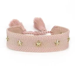 Vintage Friendship Bracelets STARS | MOON Bracelets Adjustable Woven Arm Stacked Jewelry