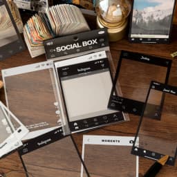 15 pcs INS Transparent photo frame DIY Decorative Stickers for hand made Diary Album Scrapbooking material junk journal supplies