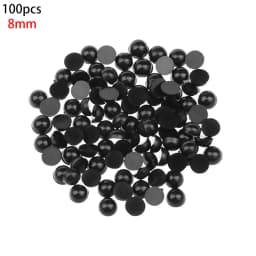Free Shipping 100Pcs 3-12mm Black Plastic Safety Eyes For Bear doll Animal Puppet DIY Crafts Children Kids Toys Eyes Accessories