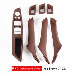 RHD LHD Car Interior Door Handle Inner Door Panel Trim Interior Pull Cover for BMW 5 Series F10 F11 520i 523i 525i 528i 535i