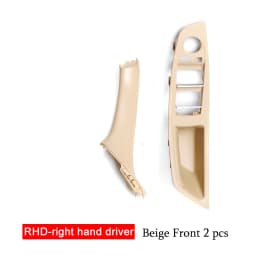 RHD LHD Car Interior Door Handle Inner Door Panel Trim Interior Pull Cover for BMW 5 Series F10 F11 520i 523i 525i 528i 535i