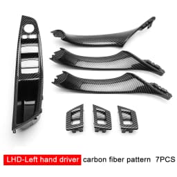 RHD LHD Car Interior Door Handle Inner Door Panel Trim Interior Pull Cover for BMW 5 Series F10 F11 520i 523i 525i 528i 535i
