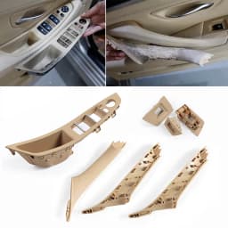 RHD LHD Car Interior Door Handle Inner Door Panel Trim Interior Pull Cover for BMW 5 Series F10 F11 520i 523i 525i 528i 535i