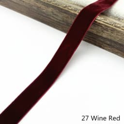 6-38mm Velvet Ribbon Wedding Party Decoration Handmade Gift Wrapping Hair Bowknot DIY Christmas #RoLi03