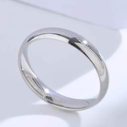 Buyee 925 Sterling Silver Couples Ring Old Styles Simple Ring Finger for Women Men Fashion Classic Wedding Fine Jewelry Circle