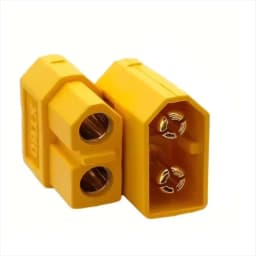 10PCS XT60 Battery Connector Male Plug Gold-plated Connector DIY Connecting Part for RC Aircraft Drone Accessories