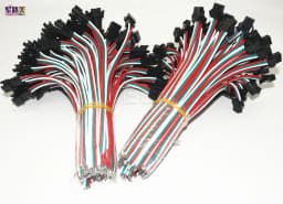 2pin 3pin 4pin 5pin 6Pin led connector Male/female JST SM 2 3 4 5 6Pin Plug Connector Wire cable for led strip light Lamp Driver