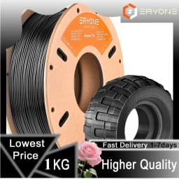 Eryone 0.5/1/3KG TPU Premium Filament 3D Print,Multicolor Available,500g tpu filament,Big Sale,500G/Spool