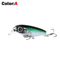OUTKIT 2022 NEW Arrive Japanese Design Small Lures Fishing Lure 3g 40mm Sinking Minnow Mini Hard Bait For Perch Trout Bass