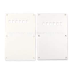 ABS 6 Holes Guitar Tremolo Cavity Cover Back Plate Standard Guitar Replacement for ST Electric Guitar Part Accessories