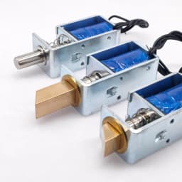 1Pc TAU-S0837DL DC 6V 12V 24V Electric Locks Electromagnet Stroke 10mm Magnetic Lock for the Cabinet Door Lock