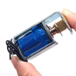 1Pc TAU-S0837DL DC 6V 12V 24V Electric Locks Electromagnet Stroke 10mm Magnetic Lock for the Cabinet Door Lock