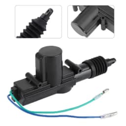 Universal Car Central Door Lock Actuator Auto locking Motor Gun Type 2 wire Car Door Lock Actuator 2P Wire gun 5 wire lock