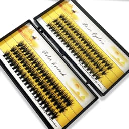 20/30D Natural False Eyelashes 1 Box/60 Cluster Eyelash Extension 3D Russia Individual Eyelashes Bunches Makeup Lashes Wholesale