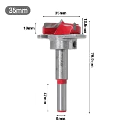 35mm Drill Bits woodworking Door Hole Opener Cabinet Accessories Tool Hinge Hole Drilling Guide Locator Hinge Drilling Jig