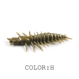 2021 New Zaza Larva soft lure75mm/50mm Floating Freshwater Swimbaits Silicone Soft Bait Worm For Fishing