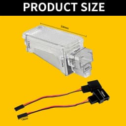 1/2/10PCS Canbus LED Trunk Boot Lights Lamp White For Skoda Octavia Fabia Superb Roomster Kodiaq Led Luggage Compartment Light