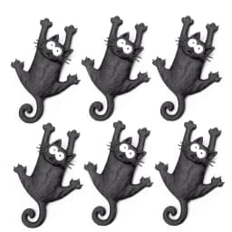 Creative & Cute Magnetic Cat Refrigerator Magnet — "Hang in There, Fridge Cat"
