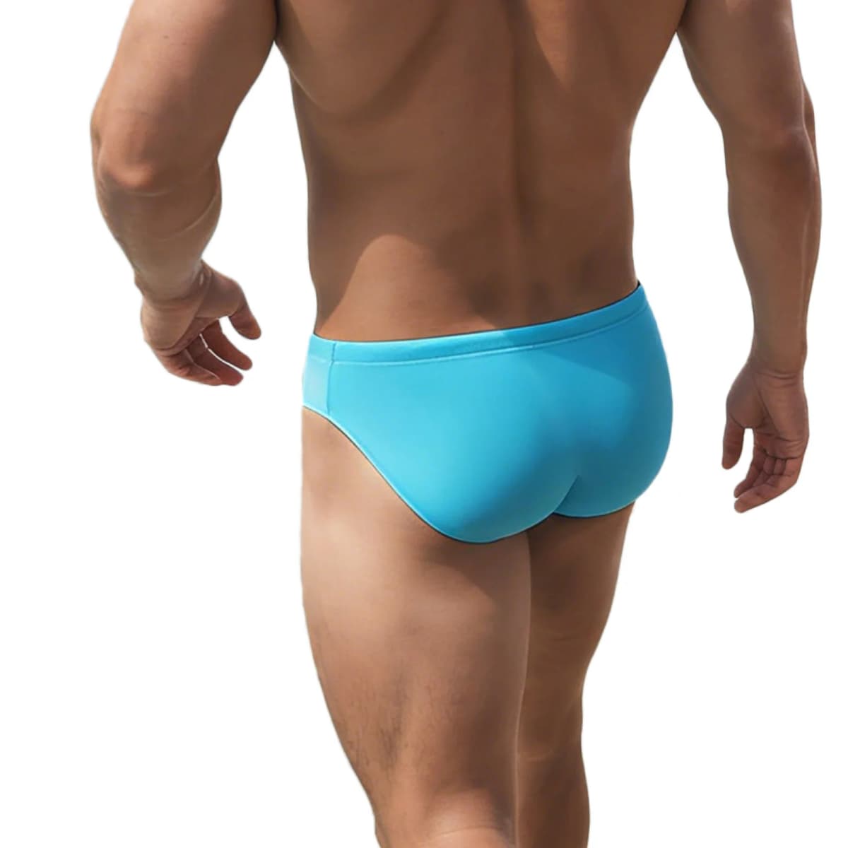 Men Swimwear Swimming Briefs Solid Swimsuit Trunks Bulge Pouch Sport Classic Beachwear Brief Sunga Bathing Suit Beach Shorts