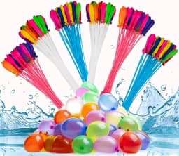 111Pcs Summer Water Bombs: Fast Fill Water Balloons for Pool Party, Outdoor Team Game, Beach Splash Toy, Festival Decor
