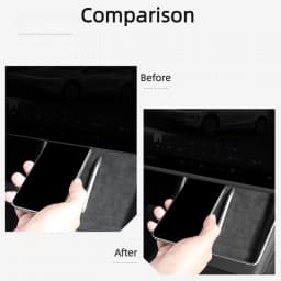 for Tesla Model Y L Juniper 2026 16inch Center Console Screen Protection Frame Strip White Screen Edge Protector TSL YL Standard