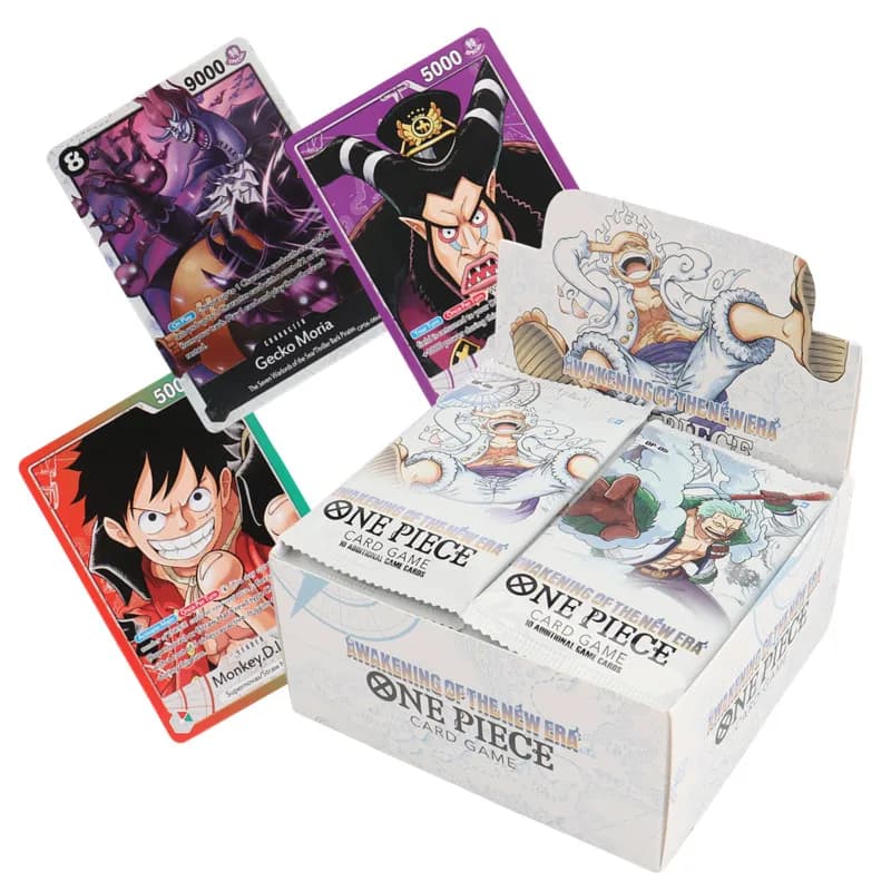 40/300Pcs Anime ONE PIECE card TCG OP-05 Luffy Zoro Shanks Trading Collection Card for Children Gift Toys