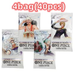 40/300Pcs Anime ONE PIECE card TCG OP-05 Luffy Zoro Shanks Trading Collection Card for Children Gift Toys