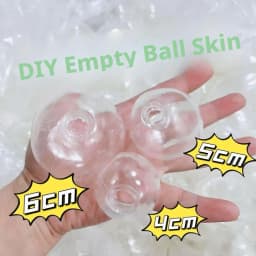 DIY Handmade Empty Ball Shell For Handmade Toy Soft Slow Rebound Design Creative Stress Relief Ball Kit Relaxation Toys