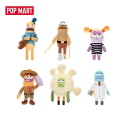 【EU】POP MART Residents of Bikini Bottom-Whimsical Plush Part2 1PC/6PCS Blindbox Collectable Figure Cute Gift