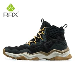 Rax Men Hiking Shoes Breathable Outdoor Sports Sneakers for Men Lightweight Mountain Climbing Trekking Shoes Lightweight Shoes