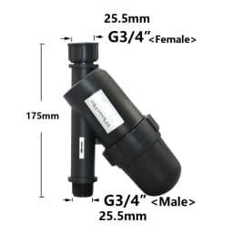 3/4" 1" 1.25",1.5",2" 120 Mesh Screen Filter Garden Drip Irrigation System Filter Mesh Agriculture Greenhouse Sprayer Watering