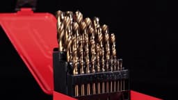 M35 HSS-CO 5% Cobalt Twist Drill Bit Set Metric Straight Shank Set With Metal Case For Stainless Steel Wood Metal Drilling