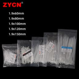 500pcs Self-Locking Nylon Cable Ties Set 3.5*250 4.5*300 Plastic Zip Loop Wire 4-6-8-10-12inch Wrap Fixed Binding High Tensile
