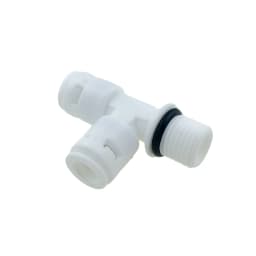 RO Water Quick Pipe Fitting 1/4 3/8 OD Hose 1/8 1/4 1/2 3/8 Male Female Thread Plastic Connector Reverse Osmosis Water Purifies