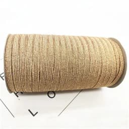 2/5yards/Lot 6mm Elastic Ribbon Gold Wire Glitter Elastic Spandex Band for Trim Sewing Fabric DIY Garment Sewing Accessories