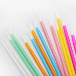 50 Pcs Disposable Nylon Lip Brush Lipstick Lip Glossy Wands Clean Applicator Lip Eyeshadow Gloss Brushes Cosmetic Makeup Tools