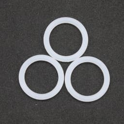 10/50pcs VMQ White Silicone Ring Gasket CS 2.4mm OD 8 ~ 30mm Food Grade Waterproof Washer Rubber Insulate O-Ring Rubber Ring